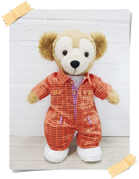 画像1: 【予約受付中】ダッフィー 衣装 Sサイズ (身長43cm)  NEW  コスチューム 服 new141 (1)