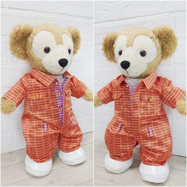 画像2: 【予約受付中】ダッフィー 衣装 Sサイズ (身長43cm)  NEW  コスチューム 服 new141 (2)