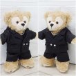 画像2: 【予約受付中】 ダッフィー 衣装 ぬいばサイズ (身長14cm) Number 風 LIVE 黒ジャケット コスチューム 服 Ni23 (2)