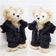 画像2: 【予約受付中】ダッフィー 衣装 ぬいばサイズ (身長14cm) Number 風 LIVE 黒ジャケット コスチューム 服 Ni24 (2)