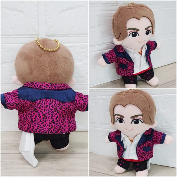 画像2: 【予約受付中】はぴぬい ヒョウ柄 コスチューム 衣装 服 hi20 白担当 (2)