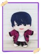 画像1: 【予約受付中】はぴぬい ヒョウ柄 コスチューム 衣装 服 hi24 紫 担当 (1)