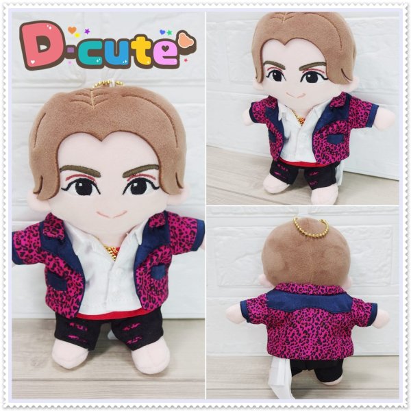 画像3: 【予約受付中】はぴぬい ヒョウ柄 コスチューム 衣装 服 hi20 白担当 (3)