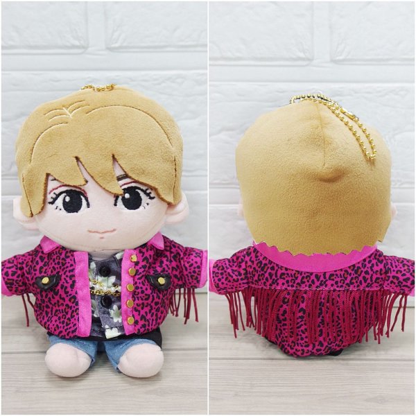 画像2: 【予約受付中】はぴぬい ヒョウ柄 コスチューム 衣装 服 hi22 赤担当 (2)