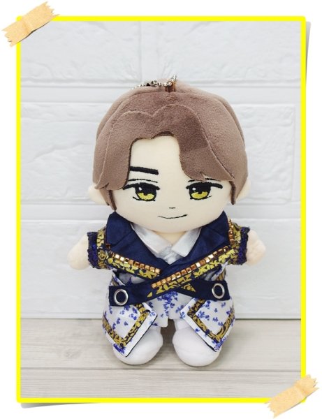 画像1: 【予約受付中】 はぴぬい キンプリ (King&Prince) サイズ コスチューム 衣装 服 kp662 イエロー (1)