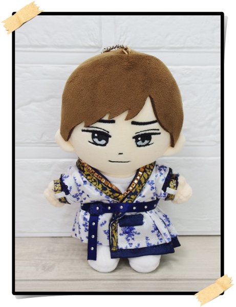 画像1: 【予約受付中】 はぴぬい キンプリ (King&Prince) サイズ コスチューム 衣装 服 kp661 漆黒 (1)