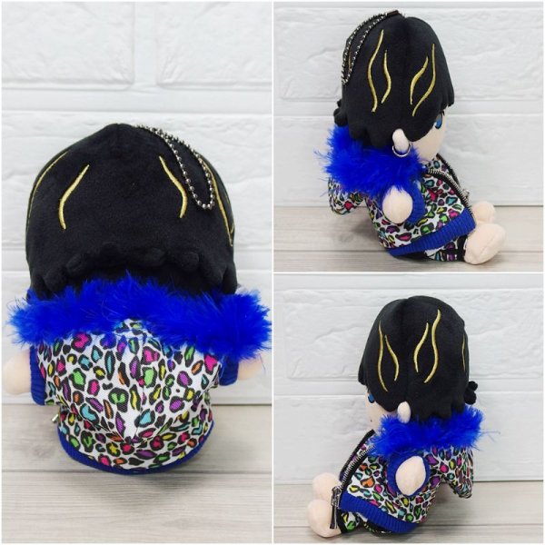 画像3: 【予約受付中】WEST.ちびスト 服 衣装 パリピポ ヒョウ柄 コスチューム 服 藤 w616 chibiwest (3)