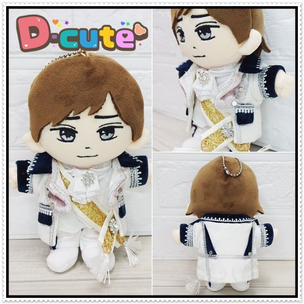 画像4: 【予約受付中】はぴぬい キンプリ (King&Prince) サイズ コスチューム 衣装 服 kp653 漆黒 (4)