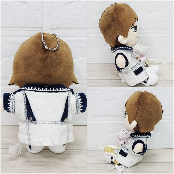 画像3: 【予約受付中】はぴぬい キンプリ (King&Prince) サイズ コスチューム 衣装 服 kp653 漆黒 (3)