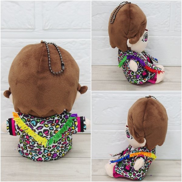 画像3: 【予約受付中】WEST.ちびスト 服 衣装 パリピポ ヒョウ柄 コスチューム 小 w612 chibiwest (3)