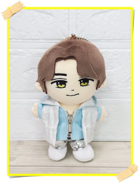 画像1: 【予約受付中】 はぴぬい キンプリ (King&Prince) サイズ アクスタ コスチューム 衣装 服 kp672 イエロー (1)