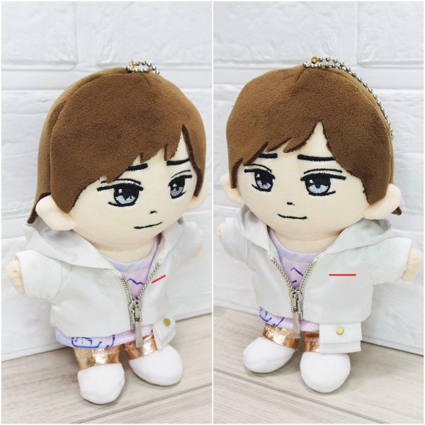 画像2: 【予約受付中】はぴぬい キンプリ (King&Prince) サイズ アクスタ コスチューム 衣装 服 kp671 漆黒 (2)