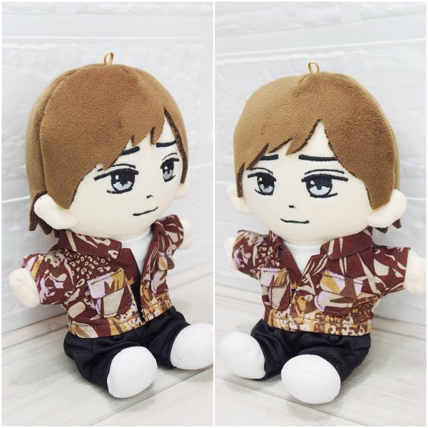 画像2: 【予約受付中】キンプリ はぴぬい サイズ ハート風 コスチューム  kp691 漆黒 (2)