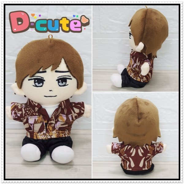 画像4: 【予約受付中】キンプリ はぴぬい サイズ ハート風 コスチューム  kp691 漆黒 (4)