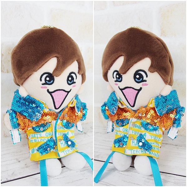 画像2: 【予約受付中】ちびぬい 衣装 コスチューム 服 na156 soda pop オレンジ衣装 青担当 (2)