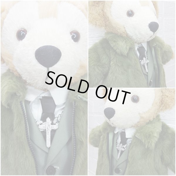 画像3: ダッフィー 衣装 Sサイズ (43cm) Number 紅白風 コスチューム 服 Ni50 (3)