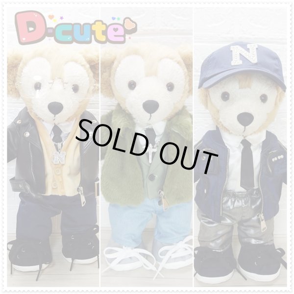 画像6: ダッフィー 衣装 Sサイズ (43cm) Number 紅白風 コスチューム 服 Ni50 (6)