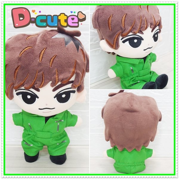 画像4: すのチル BIGぬいぐるみ コスチューム 服 それスノ つなぎ 衣装 緑 sb174 (4)