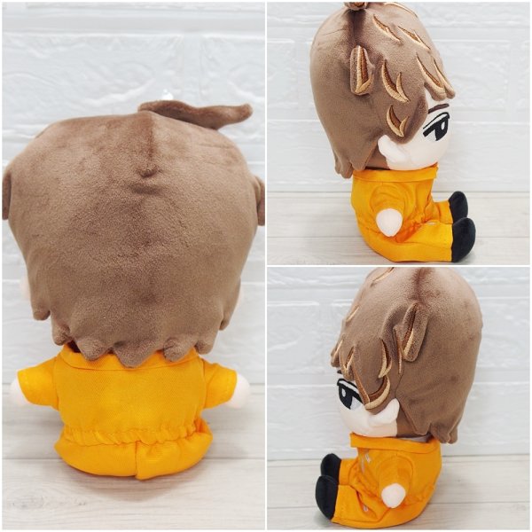 画像3: すのチル BIGぬいぐるみ コスチューム 服 それスノ つなぎ 衣装 オレンジ sb175 (3)