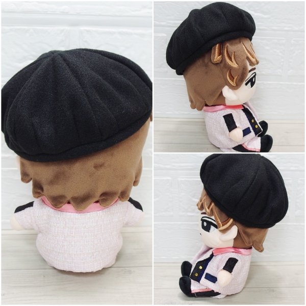 画像3: 【予約受付中】 すのチル BIGぬいぐるみ コスチューム ピンクツイード 衣装 オレンジ担当 sb205 (3)