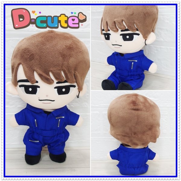 画像4: すのチル BIGぬいぐるみ コスチューム 服 それスノ つなぎ 衣装 青 sb177 (4)