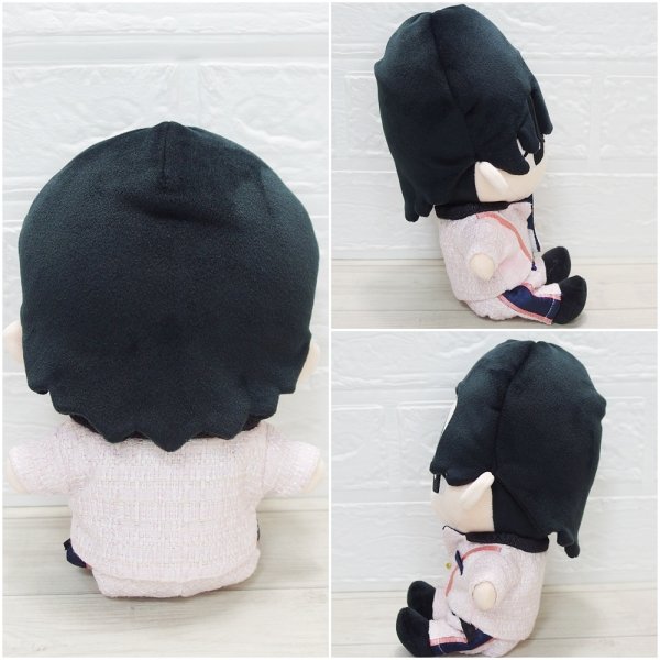 画像3: 【予約受付中】 すのチル BIGぬいぐるみ コスチューム ピンクツイード 衣装 黒担当 sb209 (3)