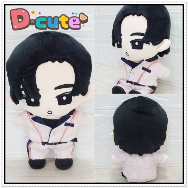 画像4: 【予約受付中】 すのチル BIGぬいぐるみ コスチューム ピンクツイード 衣装 黒担当 sb209 (4)