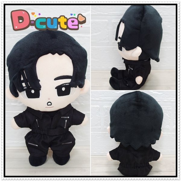 画像4: すのチル BIGぬいぐるみ コスチューム 服 それスノ つなぎ 衣装 黒 sb179 (4)