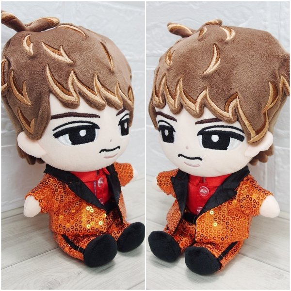 画像3: 【予約受付中】2025 スタジアム スパンコール衣装 (すのチル小/BIG選択) オレンジ担当 sn445 (3)