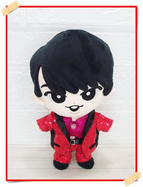 画像2: 2025 スタジアム スパンコール衣装 (すのチル小/BIG選択) 赤担当 sn441 (2)