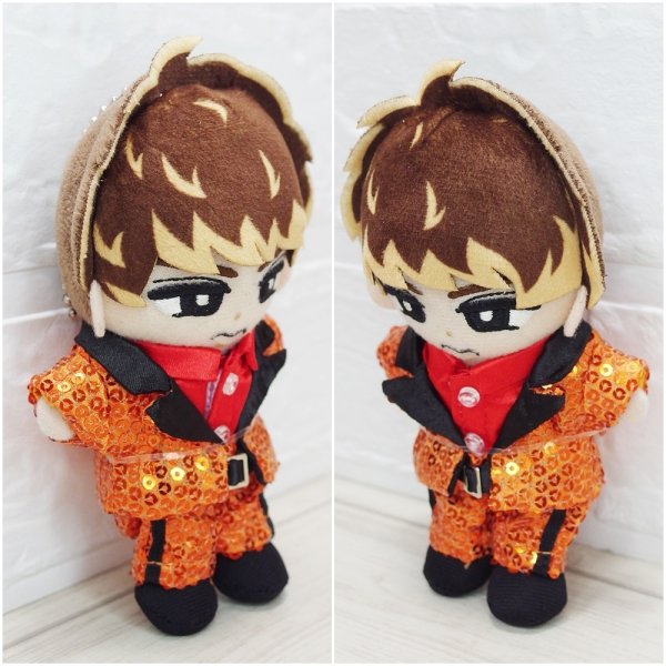 画像7: 【予約受付中】2025 スタジアム スパンコール衣装 (すのチル小/BIG選択) オレンジ担当 sn445 (7)