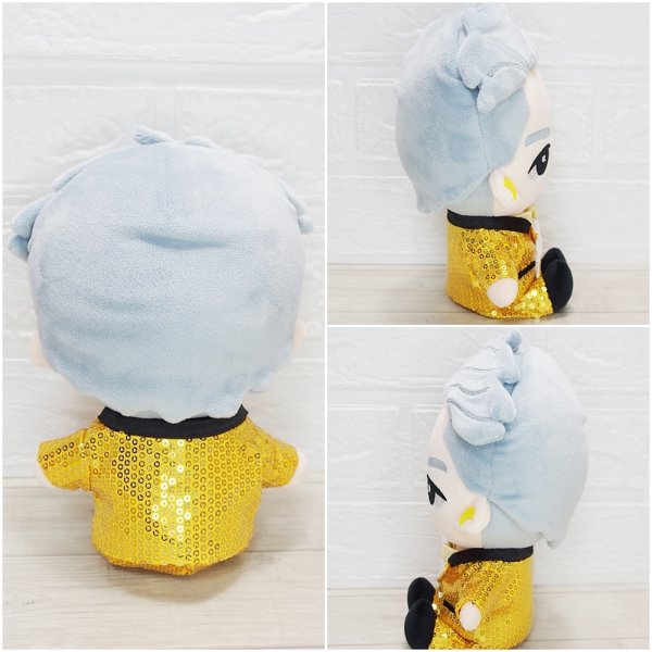 画像4: 【在庫処分在庫処分SALE中】2025 スタジアム スパンコール衣装 (すのチル小/BIG選択) 黄色担当 sn448 (4)