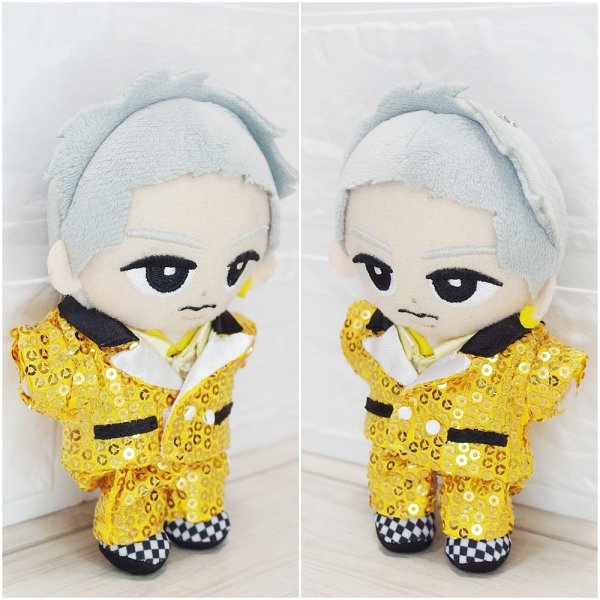 画像8: 【在庫処分在庫処分SALE中】2025 スタジアム スパンコール衣装 (すのチル小/BIG選択) 黄色担当 sn448 (8)