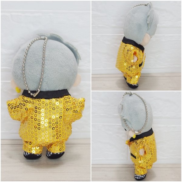 画像9: 【在庫処分在庫処分SALE中】2025 スタジアム スパンコール衣装 (すのチル小/BIG選択) 黄色担当 sn448 (9)