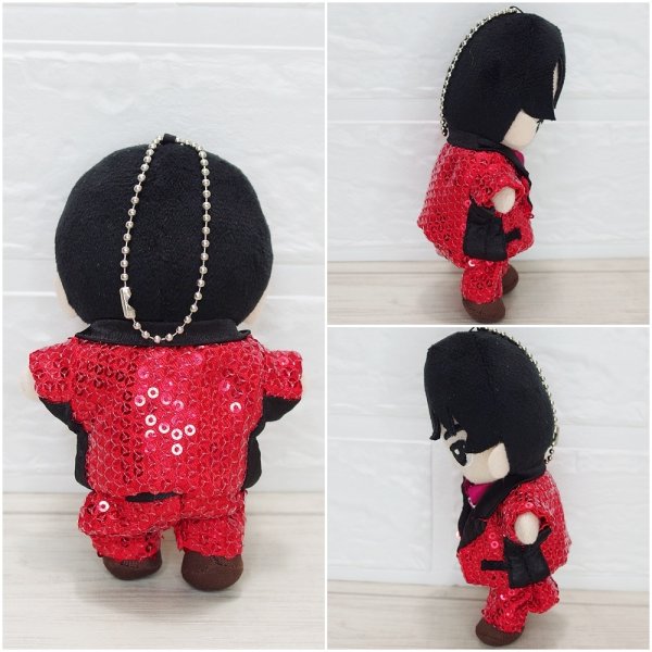 画像8: 2025 スタジアム スパンコール衣装 (すのチル小/BIG選択) 赤担当 sn441 (8)