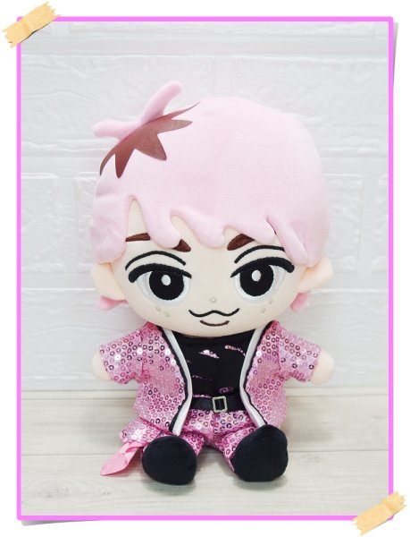 画像2: 【在庫処分在庫処分SALE中】2025 スタジアム スパンコール衣装 (すのチル小/BIG選択) ピンク担当 sn442 (2)