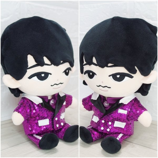 画像3: 【予約受付中】2025 スタジアム スパンコール衣装 (すのチル小/BIG選択) 紫担当 sn446 (3)