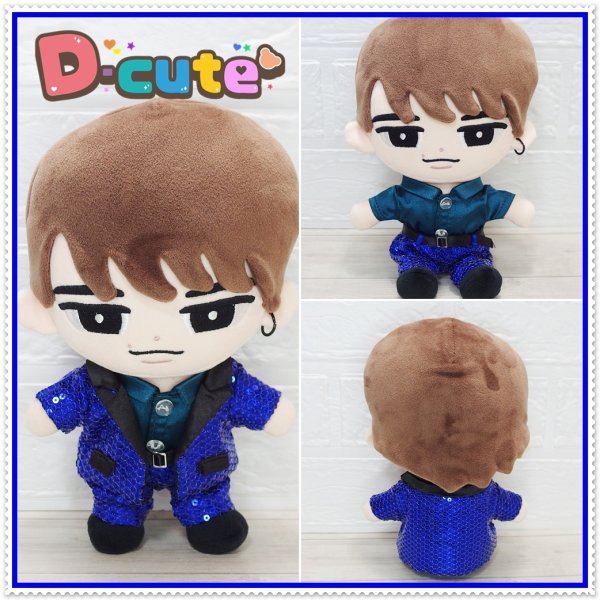 画像6: 2025 スタジアム スパンコール衣装 (すのチル小/BIG選択) 青担当 sn447 (6)