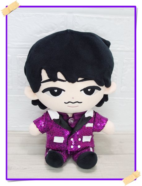 画像2: 【予約受付中】2025 スタジアム スパンコール衣装 (すのチル小/BIG選択) 紫担当 sn446 (2)