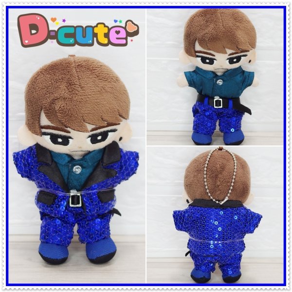 画像10: 2025 スタジアム スパンコール衣装 (すのチル小/BIG選択) 青担当 sn447 (10)