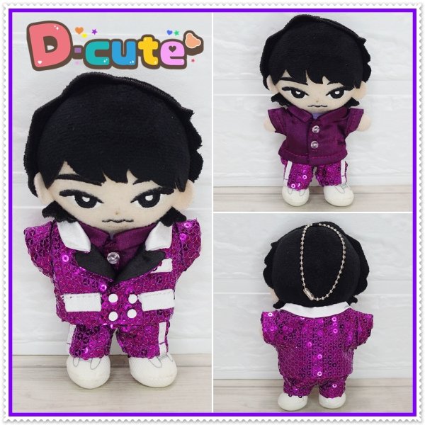 画像10: 【予約受付中】2025 スタジアム スパンコール衣装 (すのチル小/BIG選択) 紫担当 sn446 (10)