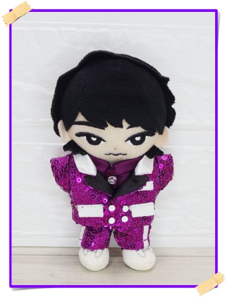 画像7: 【予約受付中】2025 スタジアム スパンコール衣装 (すのチル小/BIG選択) 紫担当 sn446 (7)