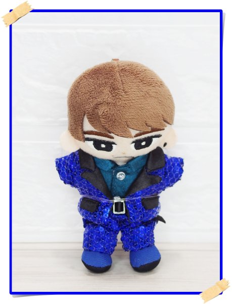 画像7: 2025 スタジアム スパンコール衣装 (すのチル小/BIG選択) 青担当 sn447 (7)