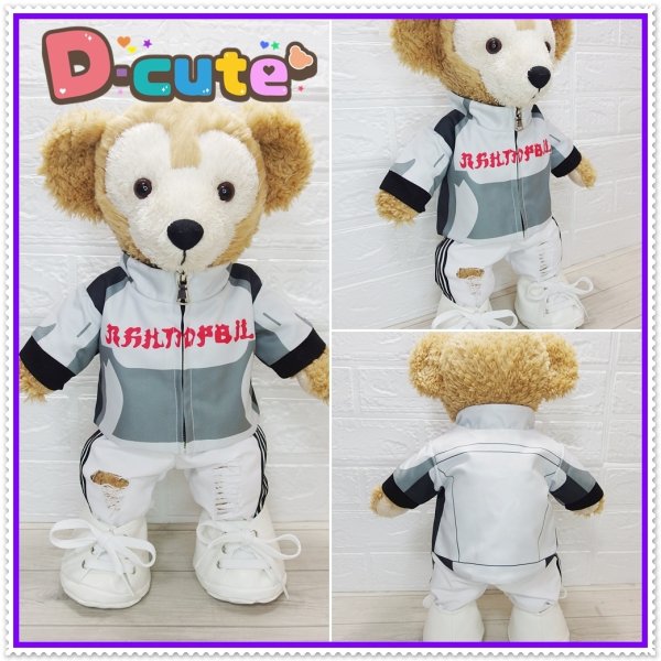 画像4: ダッフィー 衣装 Sサイズ (43cm) Number GOD風  コスチューム 服 Ni62 (4)