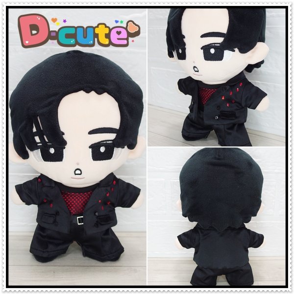 画像5: 【予約受付中】黒担当 シリアス コスチューム  (すのチル小/BIG選択) sn469 (5)