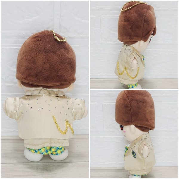 画像3: ちびぬい 2025 チェック柄 コスチューム  na561 (3)