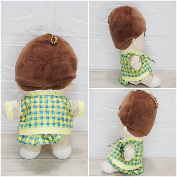 画像3: 【予約受付中】ちびぬい 2025 チェック柄 コスチューム  na566 (3)