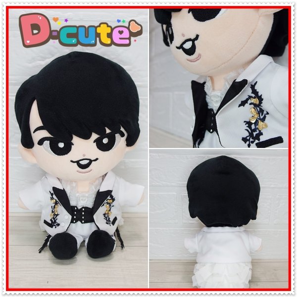 画像4: BIG すのチル コスチューム 白黒 衣装 赤担当 sb401 (4)