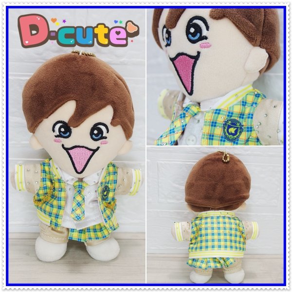 画像4: 【予約受付中】ちびぬい 2025 チェック柄 コスチューム  na566 (4)