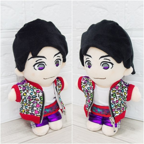 画像2: 【予約受付中】 WEST.ちびスト 服 衣装 パリピポ ヒョウ柄 コスチューム 服 濱 w617 chibiwest (2)